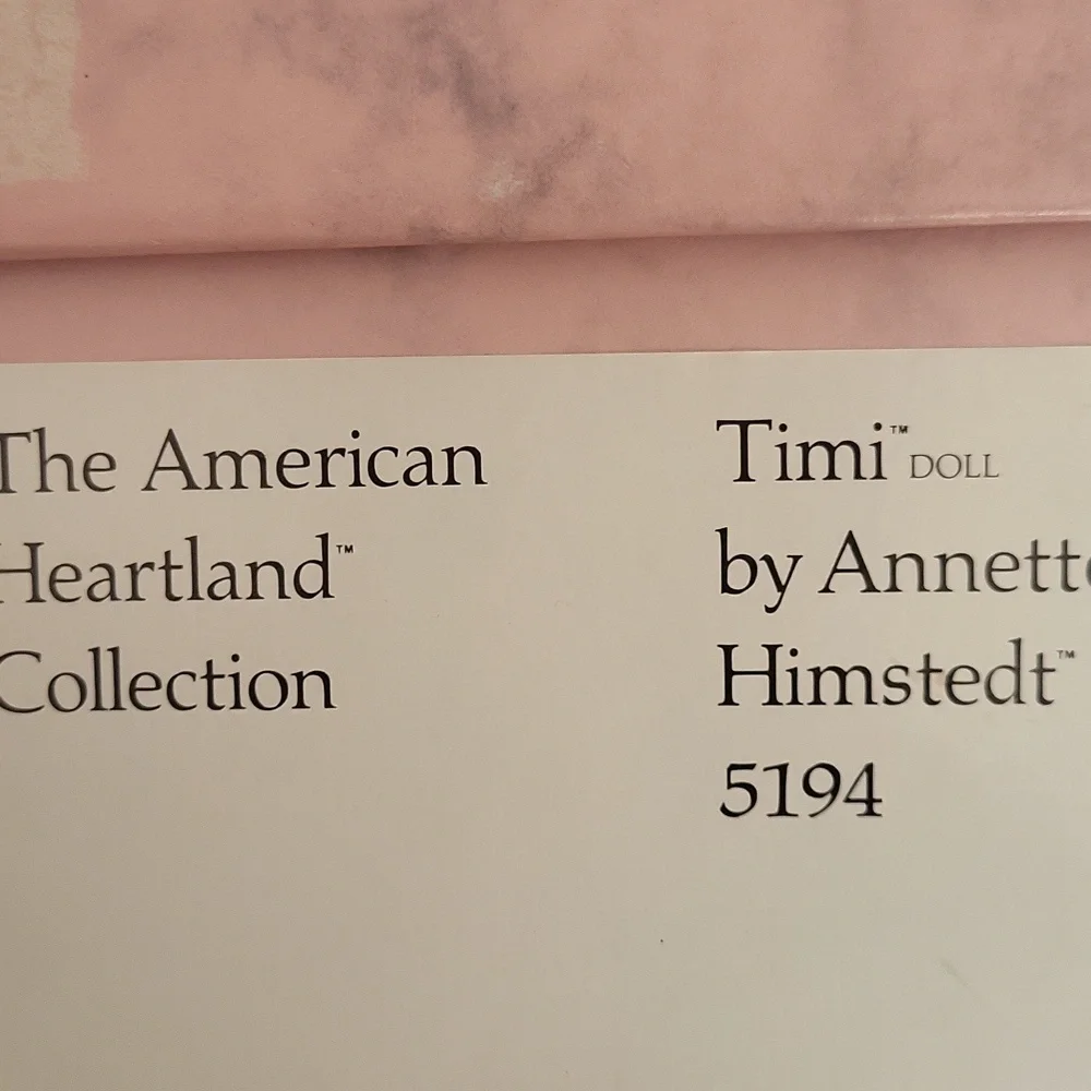Puppen Kinder The American Heartland Collection Toni & Timmi